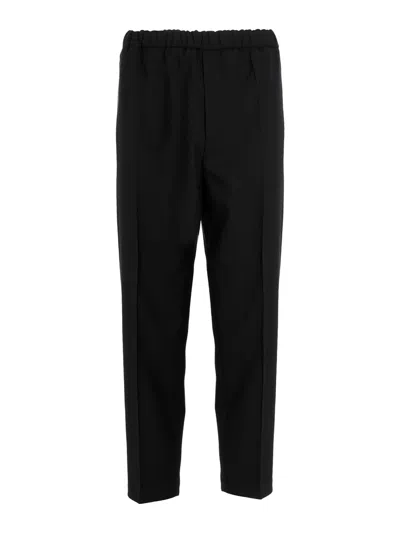 Jil Sander Gabardine Trousers In Blue