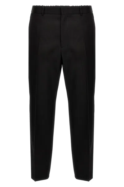 JIL SANDER JIL SANDER GABARDINE WOOL PANTS