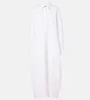 Jil Sander Hemdblusenkleid Aus Baumwollpopeline In Weiss