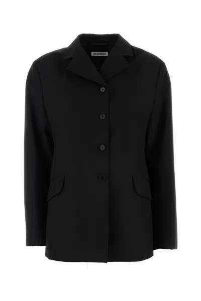 Jil Sander Black Wool Blazer
