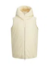 Jil Sander Hooded Gilet Vest Light Beige