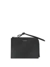 Jil Sander Giro Envelope Wallet In Black