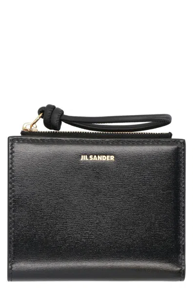 Jil Sander Giro Mini Leather Wallet