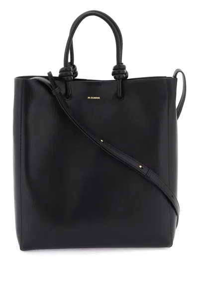 Jil Sander Giro Shoulder Bag In Black (black)