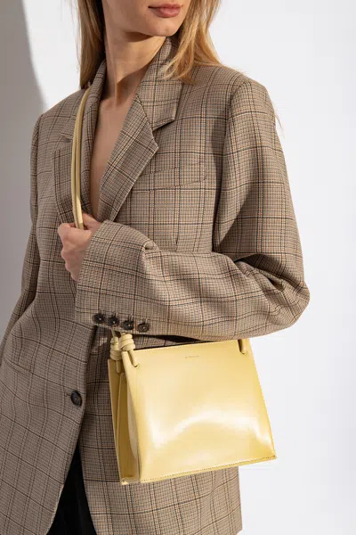 Jil Sander ‘giro Small' Shoulder Bag In Yellow