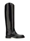 Jil Sander Asymmetric Leather Boots