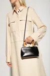 Jil Sander ‘goji Bamboo Mini' Shoulder Bag In Black