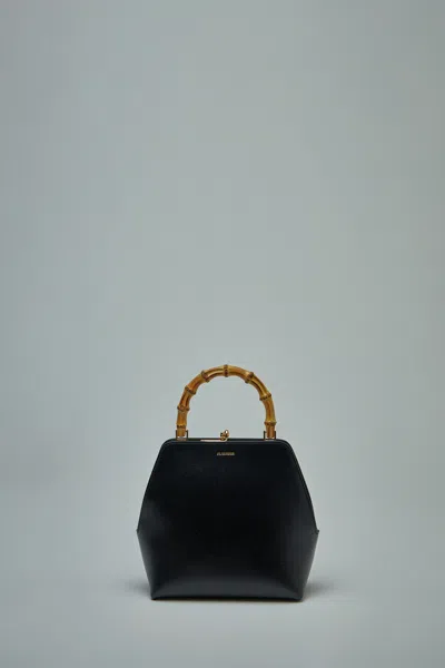 Jil Sander Goji Bamboo Square In Black