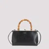 Jil Sander Mini Bamboo Top Handle Tote Bag In Black