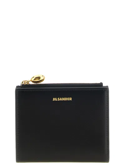 Jil Sander 'goji' Mini Wallet In Black