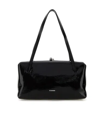 Jil Sander Goji Pillow Handbag In Black