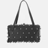 Jil Sander Goji Pillow Leather Shoulder Bag In Black