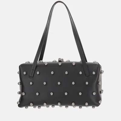 JIL SANDER GOJI PILLOW LEATHER SHOULDER BAG