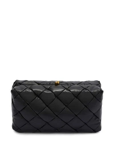 Jil Sander Goji Pillow Medium Clutch Bag In Black