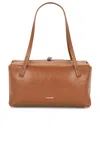 Jil Sander Small-sized Leather Shoulder Bag In Grape