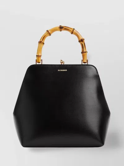 Jil Sander Goji Square Sm Bamboo Bag
