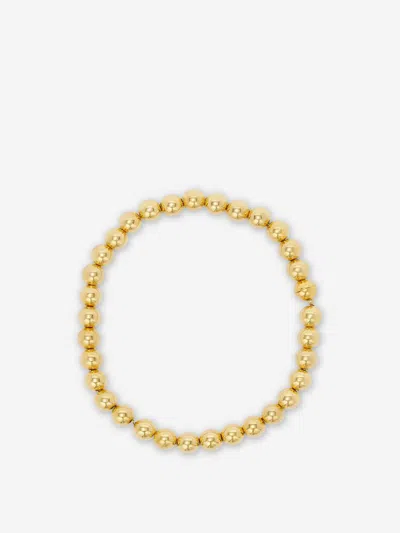 Jil Sander Gold Bead Necklace