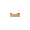 Jil Sander Women Bracelet Refined Mesh Texture In Gold