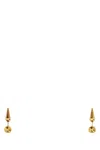 Jil Sander Metal Cone Stud Earrings