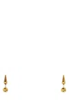 Jil Sander Metal Cone Stud Earrings