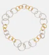 Jil Sander Gold-plated Necklace In Gold