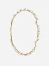 Jil Sander Teardrop-style Brass Necklace In Metallic