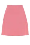 Jil Sander Flared Hemline Mini Skirt In Polyester