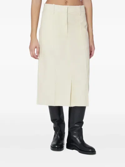 JIL SANDER WOOL SKIRT