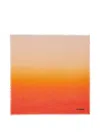 Jil Sander Gradient-effect Scarf In Orange