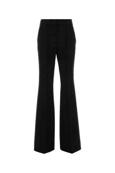 Jil Sander Grain-of-poudre Wool Trousers In Black