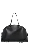 Jil Sander Women's Grande Leather Shoulder Bag In Black