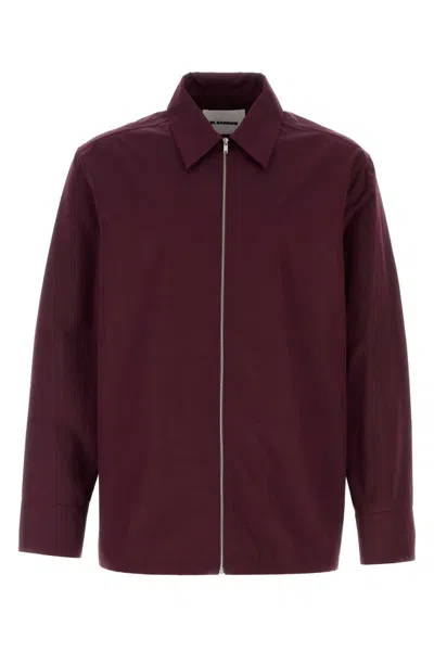 JIL SANDER GRAPE POPLIN SHIRT