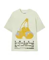 Jil Sander Graphic-print Cotton T-shirt In White
