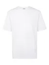 Jil Sander Crew Neck Graphic Print T-shirt Short Sleeves In White