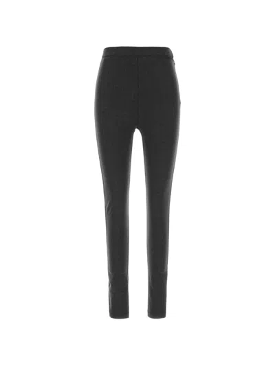 Jil Sander Graphite Leggings In Black