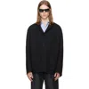 Jil Sander Double Split Sport Jacket In Black