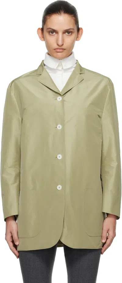 Jil Sander Green Sports Jacket