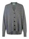 Jil Sander Women's Cashmere Cardigan In Gris