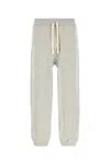 Jil Sander Cotton Joggers With Back Pocket And Elastic Waistband In Gray