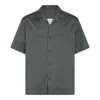 Jil Sander Relaxed Short Sleeves Shirt In Grey