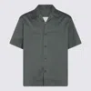 Jil Sander Relaxed Short Sleeves Shirt In Grey