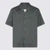 Jil Sander Relaxed Short Sleeves Shirt In Green