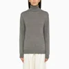 Jil Sander Grey Regular Wool Turtleneck