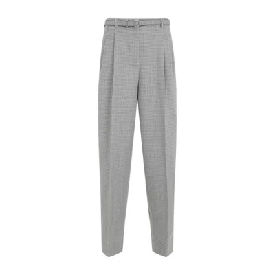Jil Sander Grey Virgin Wool Pants