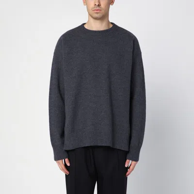 Jil Sander Grey Wool Crew-neck Jumper