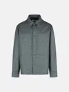 Jil Sander Grey Wool Shirt In Gray