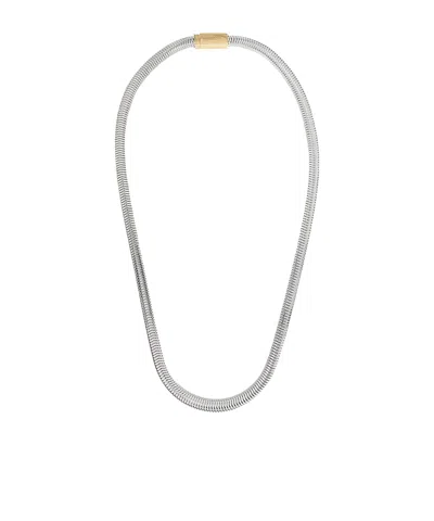 Jil Sander Gw1 Necklace 1 In Silver