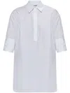 Jil Sander Short-sleeved Shirt In White