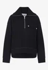 Jil Sander 124 Hn Long Sleeves Sweatshirt In Animal Print