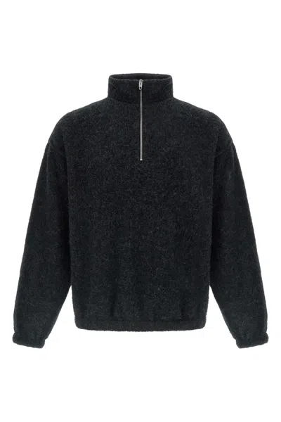 JIL SANDER HALF-ZIP SWEATSHIRT